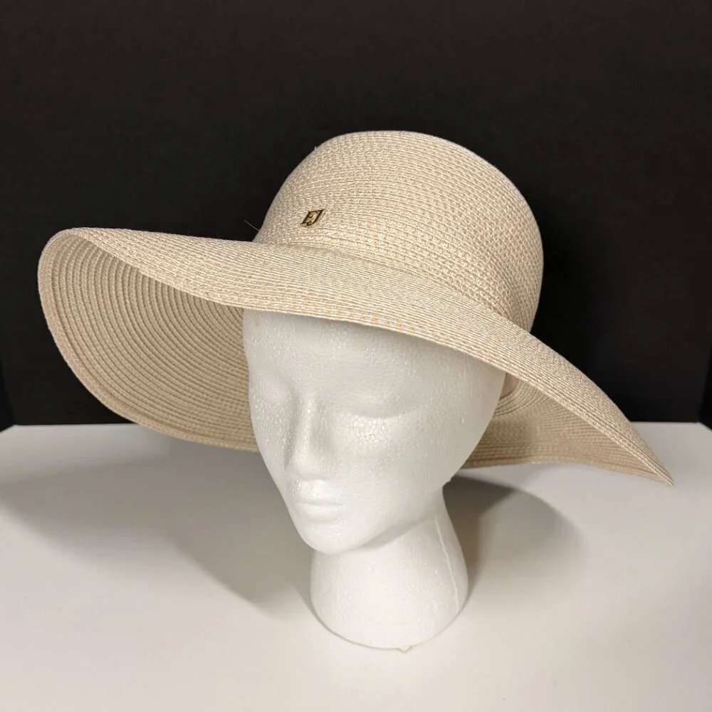 Eric Javits Hampton Squishee Sun Hat – Cream - Picture 3 of 11
